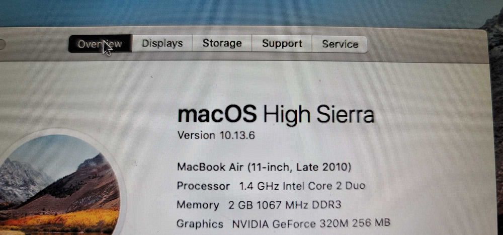 MacBook Air, 11 inch, 2010