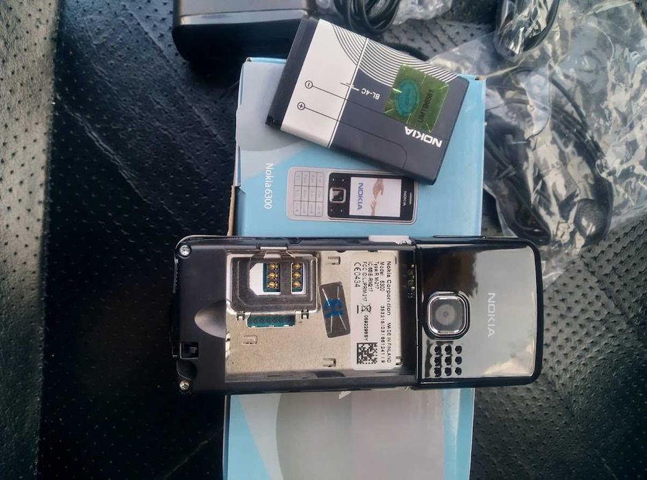 Мобилен телефон GSM Nokia 6300 camera 2 mpx, bluetooth,Made in Finland