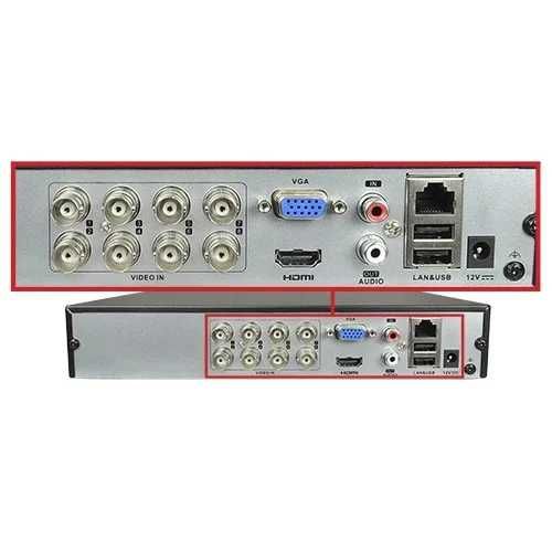 DVR 8 canale Turbo HD Hikvision HiWatch HWD-5108M(S) 2 MP H.264+ Nou