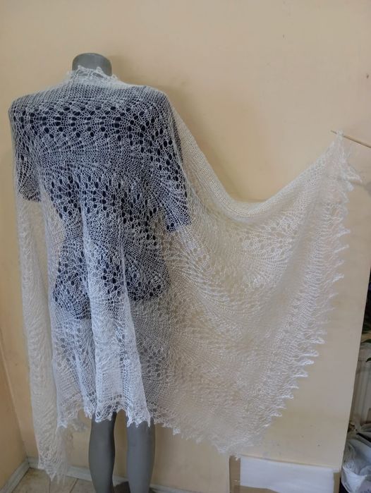 Руски шал от кози пух.