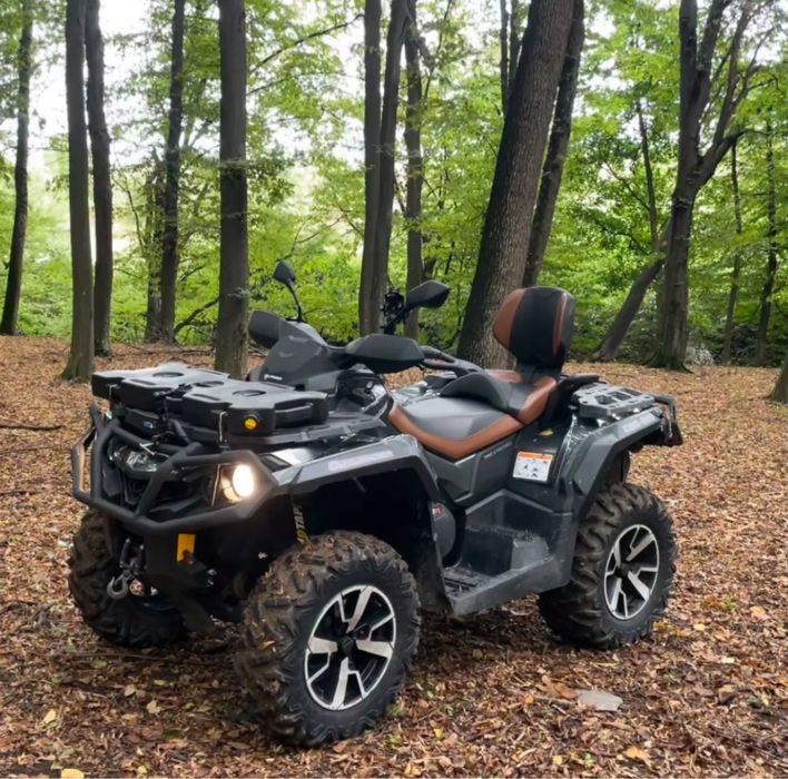 brp can am outlander 1000R max limited + REMORCA