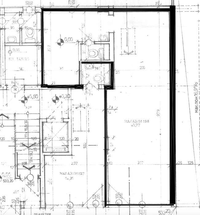 Продава се Магазин в София, Център - 55 кв.м за 1345 €/кв.м - Снимка #1