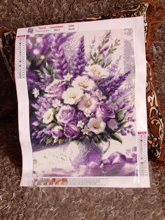 Изработени диамантени гоблени без рамка