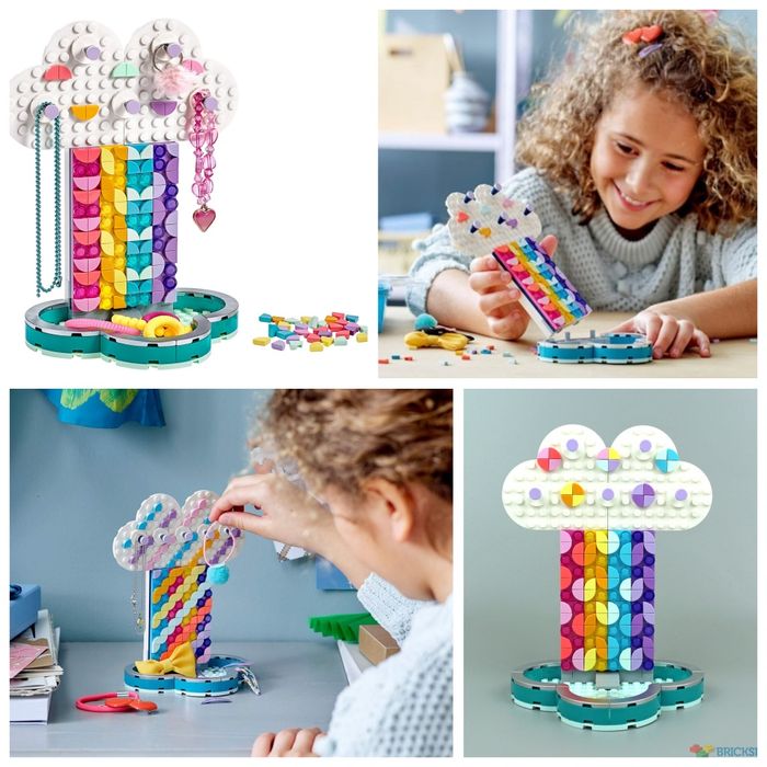 Lego dots Органайзер за бюро, Стойка за бижута, Държачи за снимки