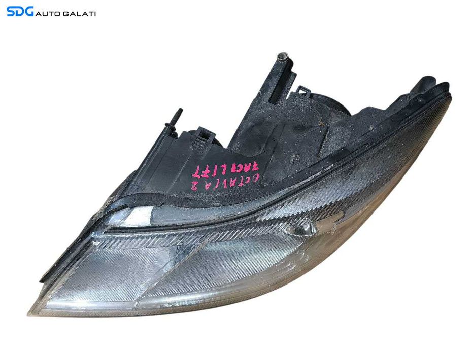 Far Stanga cu Lupa FARA Xenon Skoda Octavia 2 Facelift FL 2008 - 2013 Cod 1Z2941015F [LS0017]