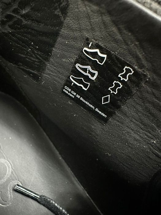 Замшевые полуботинки COS