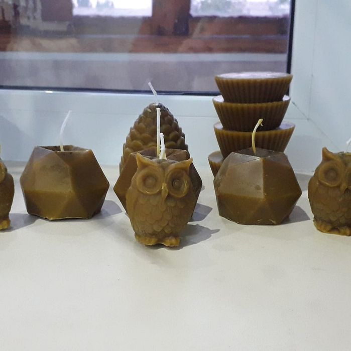 Восковые  свечки