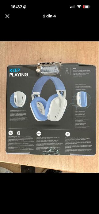 Casti Logitech G435 Wireless Lightspeed/  / Mouse Logitech G pro