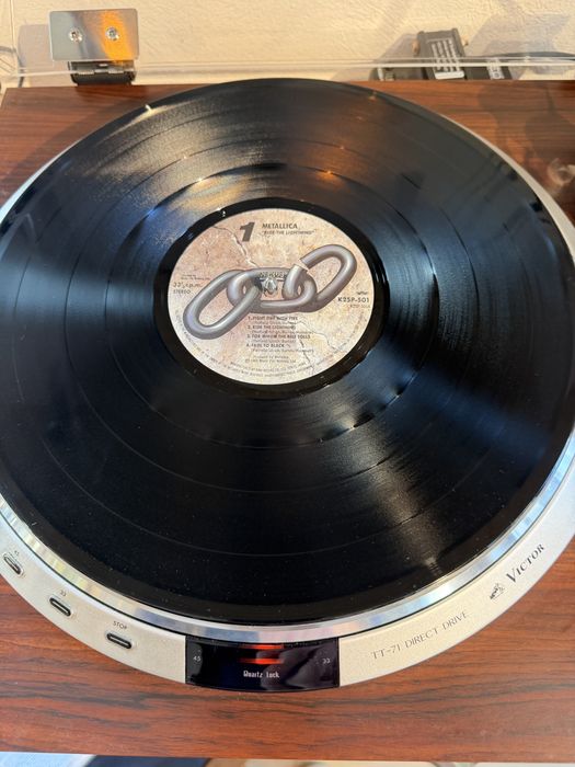 Vinyl Metallica Ride the Lightning first press Japonia