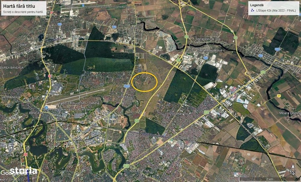 Teren 9.000 mp – Pipera – Voluntari