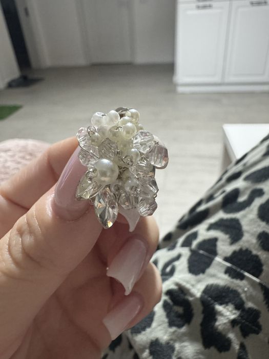 Vand diadema + cercei mireasa