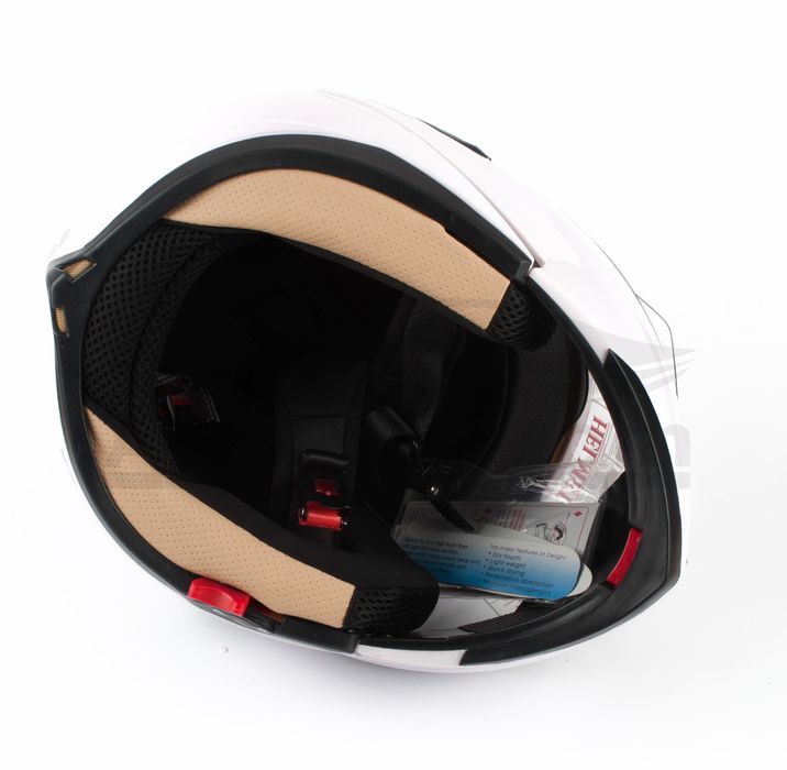 Каска №16-2 HD модуларна WHITE XL размер