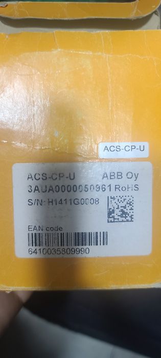 Пульт abb, ACS-CP-U, для ACS850 и ACSM1