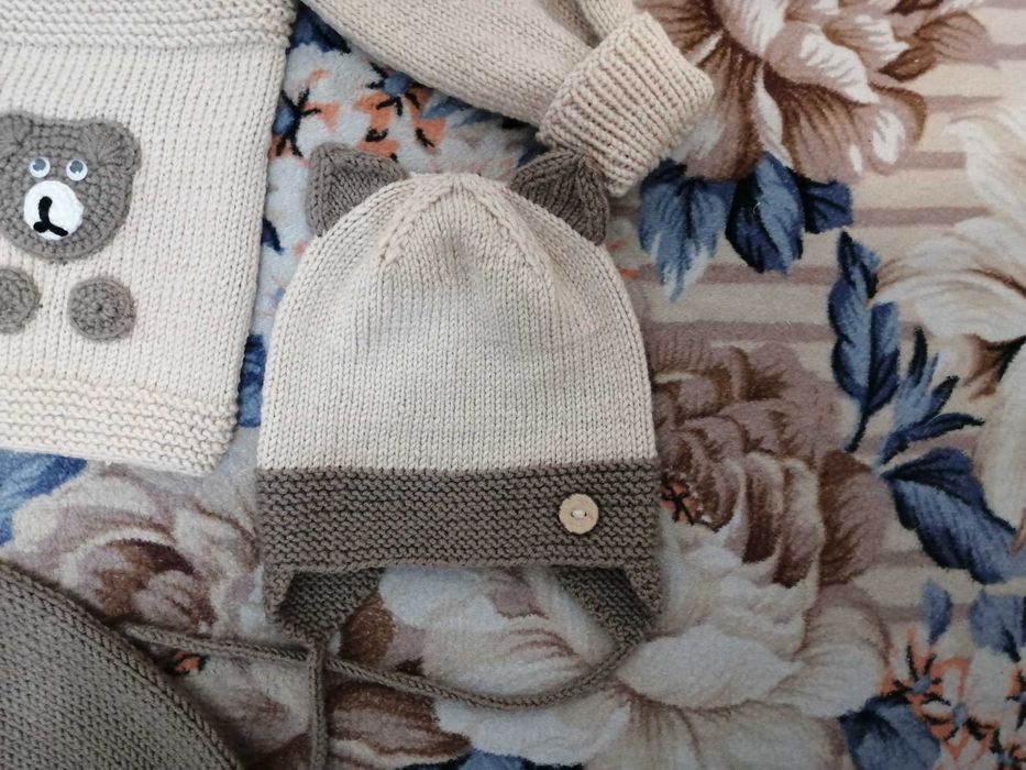 Детские вязаные вещи ручной работы