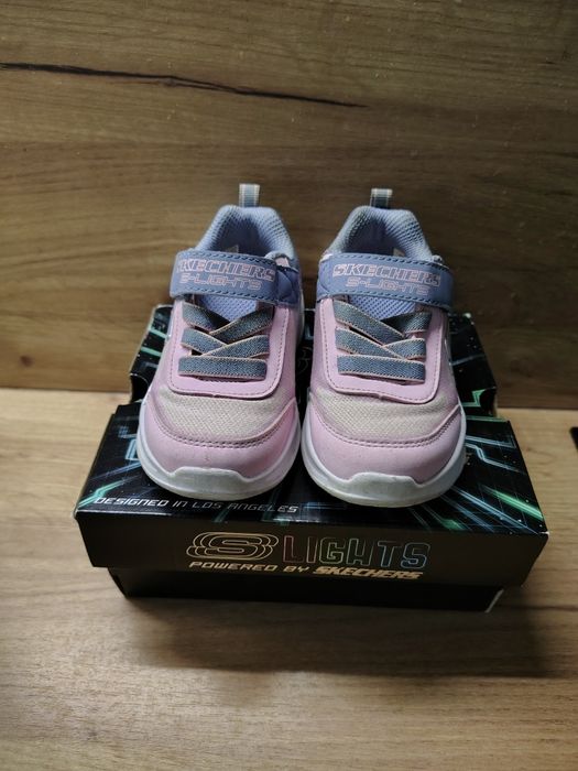 Светещи детски маратонки Sketchers S-lights
