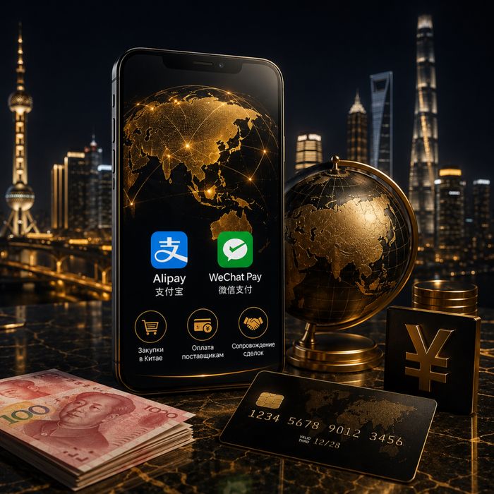 Пополнение Alipay и WeChat Pay Оплата в Китае