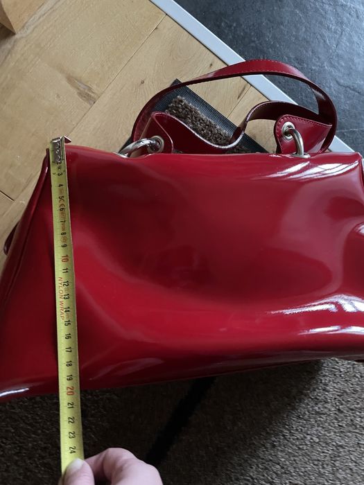 Geanta din lac dama de mâna sau umăr