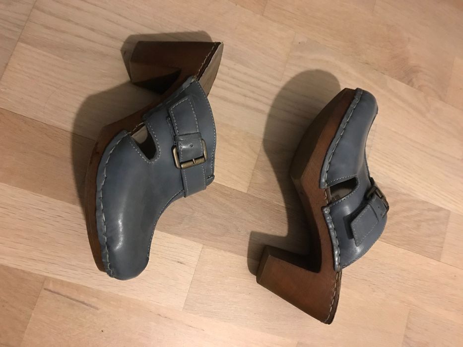 Saboți Benvenuti piele naturala