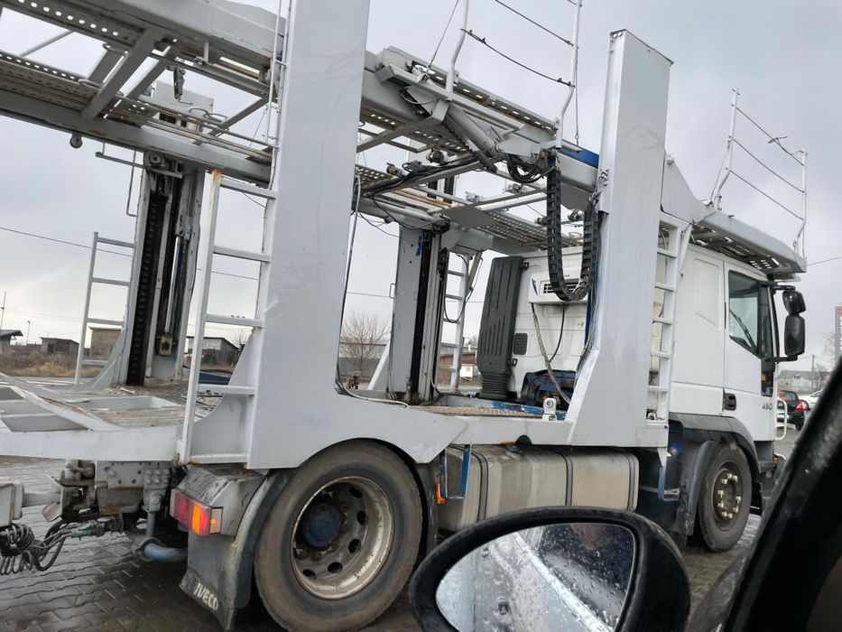 TRAILER PLatforma Semiremorca axa butuc camera franare supapa trailer