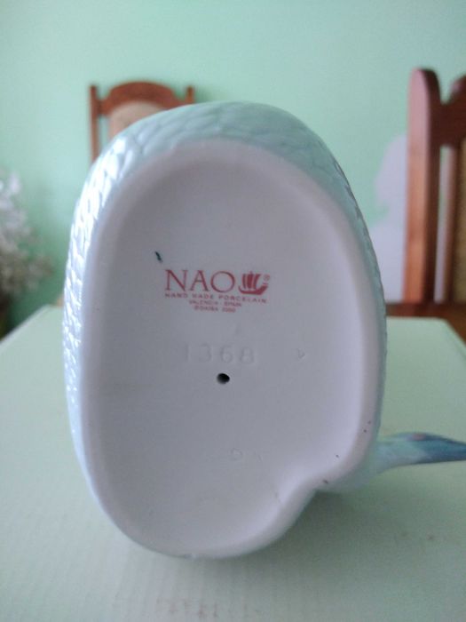 Bibelou sirenă din porțelan – nou, în cutie