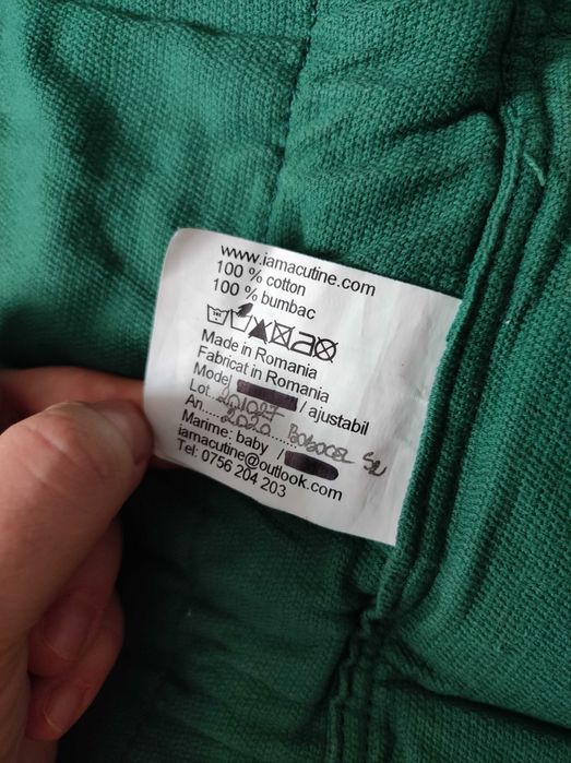 Bobocel sistem de purtare