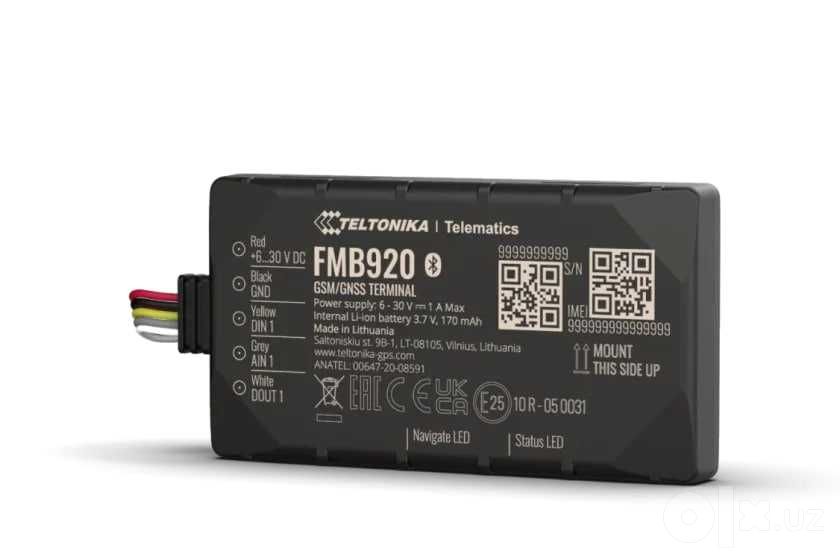 GPS трекер Teltonika FMB920 компактный, реле | GPS treker arzon