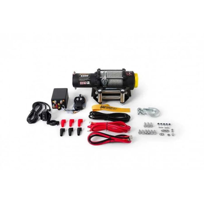 Troliu KANGOROOWINCH K4500(trage 2040 kg) cablu otel sau sintetic