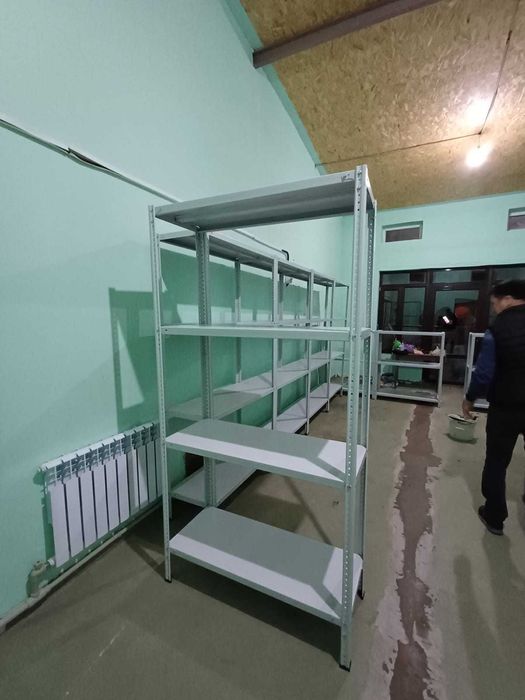 Складской стеллаж прилавки