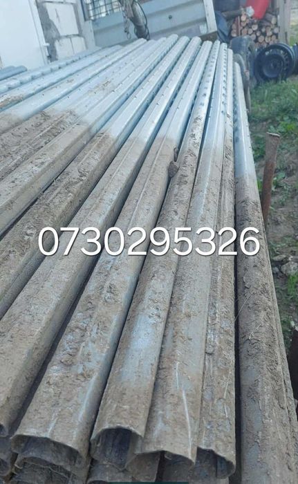 Vând Spalieri de Metal Zincat 2,40 m