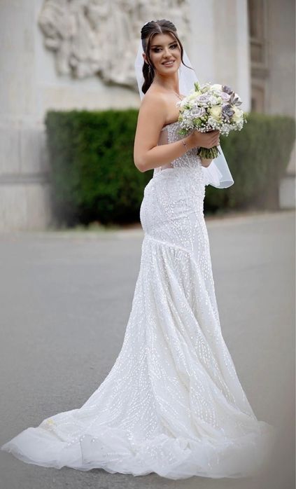 Rochie mireasa si bolero Vera Sposa