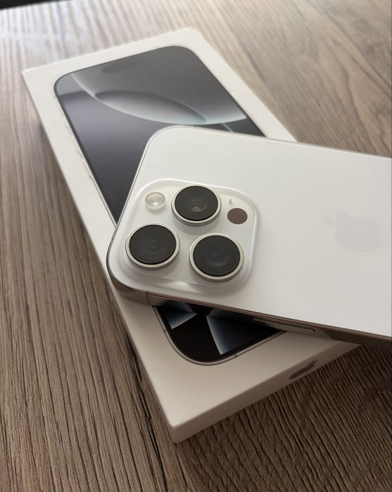 Apple iPhone 16 Pro – 128 GB | White Titanium