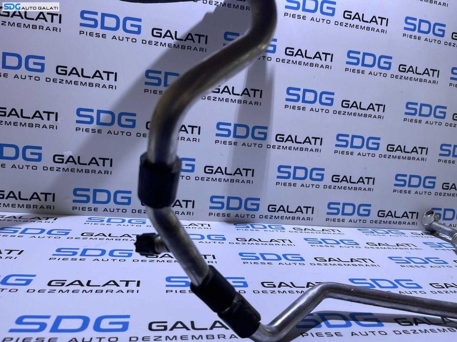 Furtun Conducta Compresor Radiator AC Aer Conditionat Clima Volkswagen Golf 5 1.9 TDI BRU BKC 2004 - 2008 Cod 1K0820743AM [D0675]