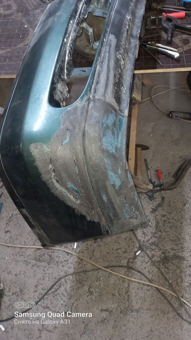 , ремонт бамперов пайка