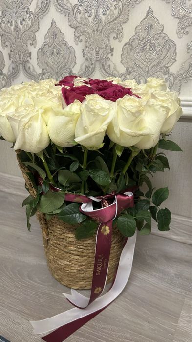 51 роза бас әріппен