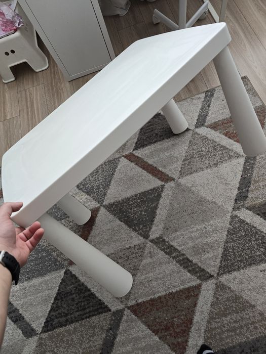 Scaune birou + masuta ikea