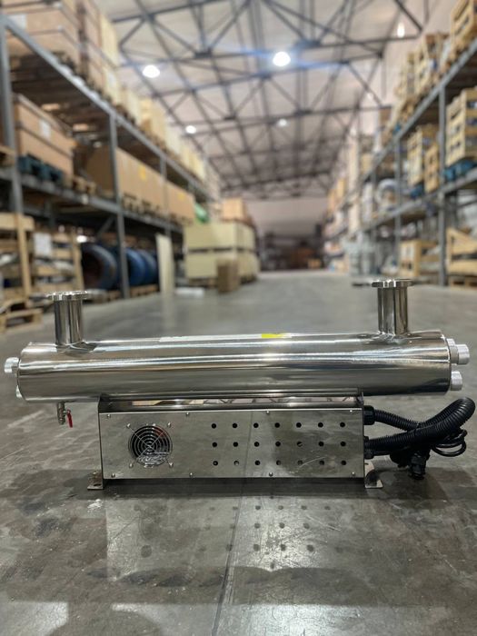 Система обеззараживания воды ультрафиолетовым излучением/Бактерицидна