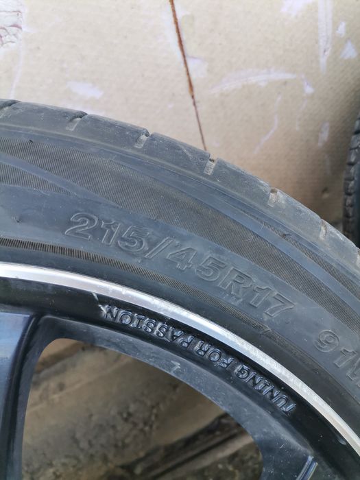 Алуминиеви джанти с гуми