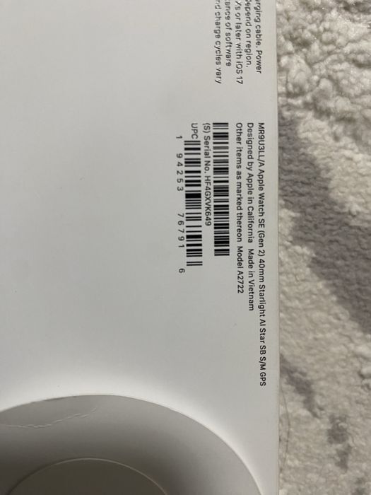 Apple Watch SE (Gen2) 40mm