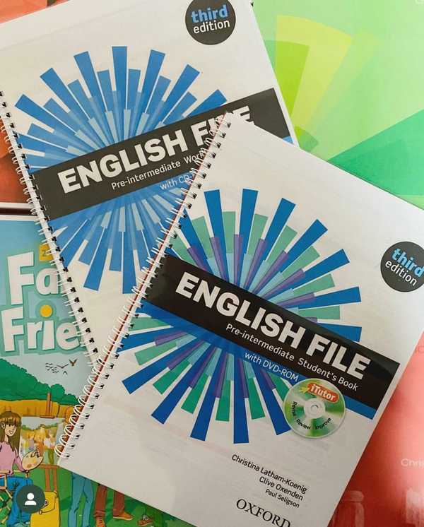 Education kz. English file books.