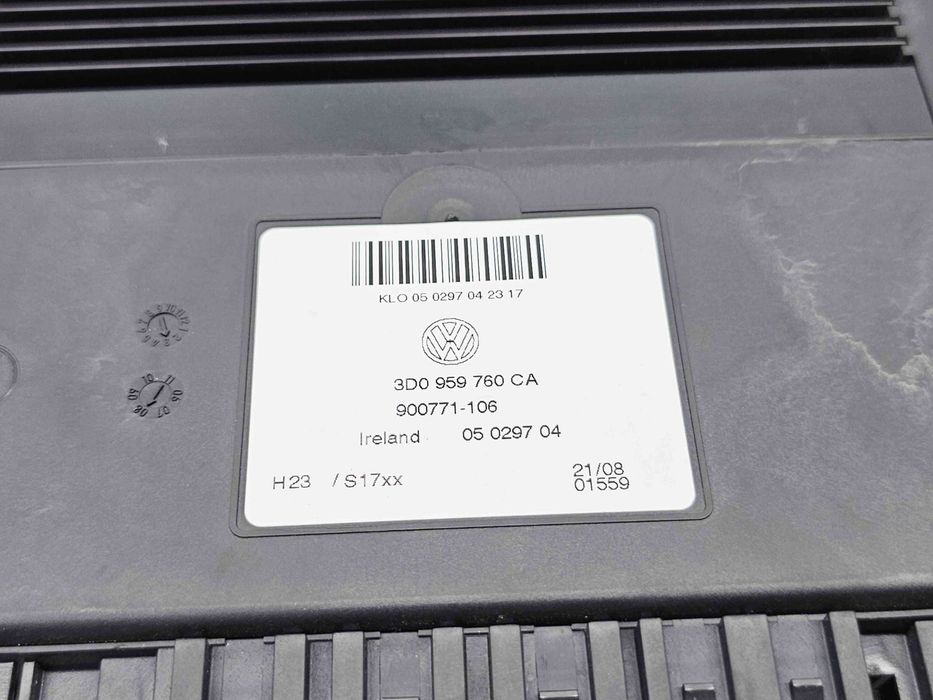 Modul confort Volkswagen Phaeton (3D) [Fabr 2002-2016] 3D0959760CA
