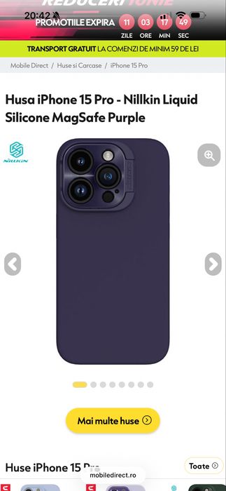 Curele apple watch / husa iphone 15 pro max