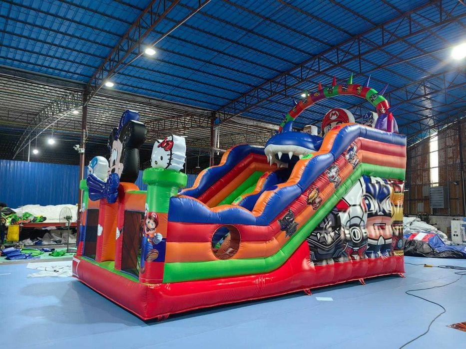 Închirieri, închiriez tobogan, topogan gonflabil pentru evenimente