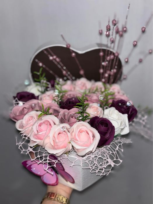 Букет цветя за Свети Валентин!