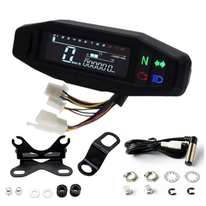 Bord Moto Atv Digital Universal SM22 cu senzor viteza turatie