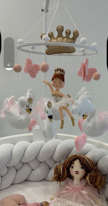 Музикална въртележка за креватче