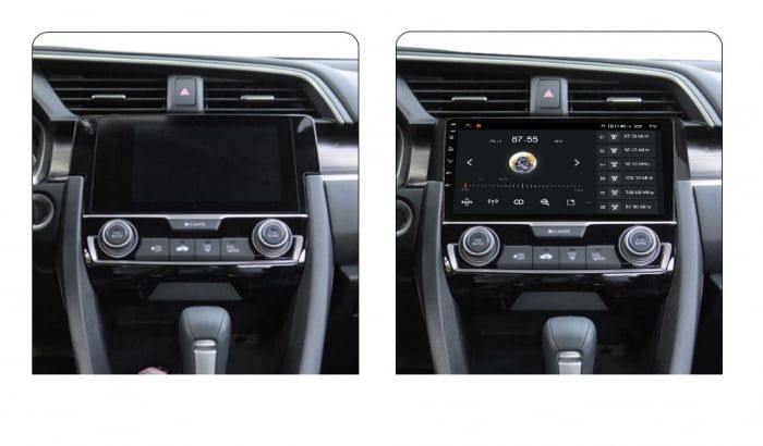 Navigatie Android Honda Civic (2015-2021) Carplay Android Auto
