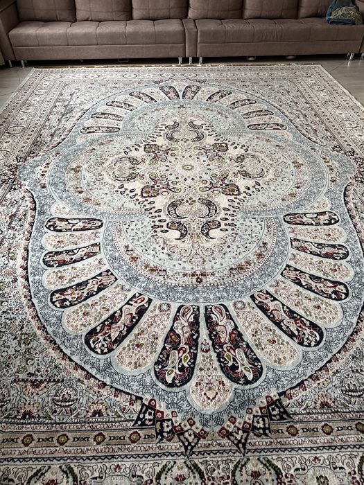 Ковер шикарный бирюзовый 4*5