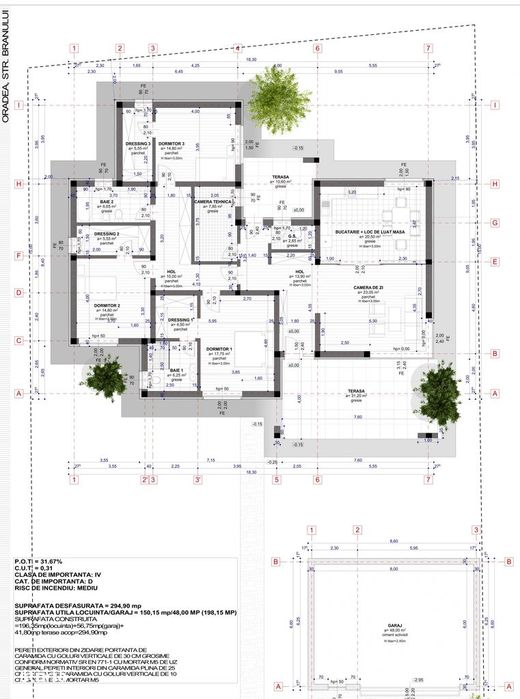 Casă cu 4 camere + garaj - front direct la str. Branului, zona dealuri