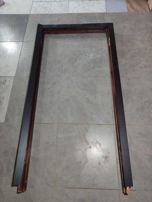 Двойные двери межкомнатные с рамой