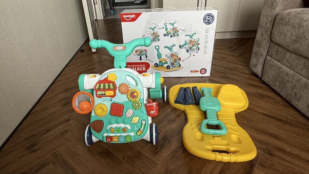 Продам детский развивающий многофункциональный самокат!